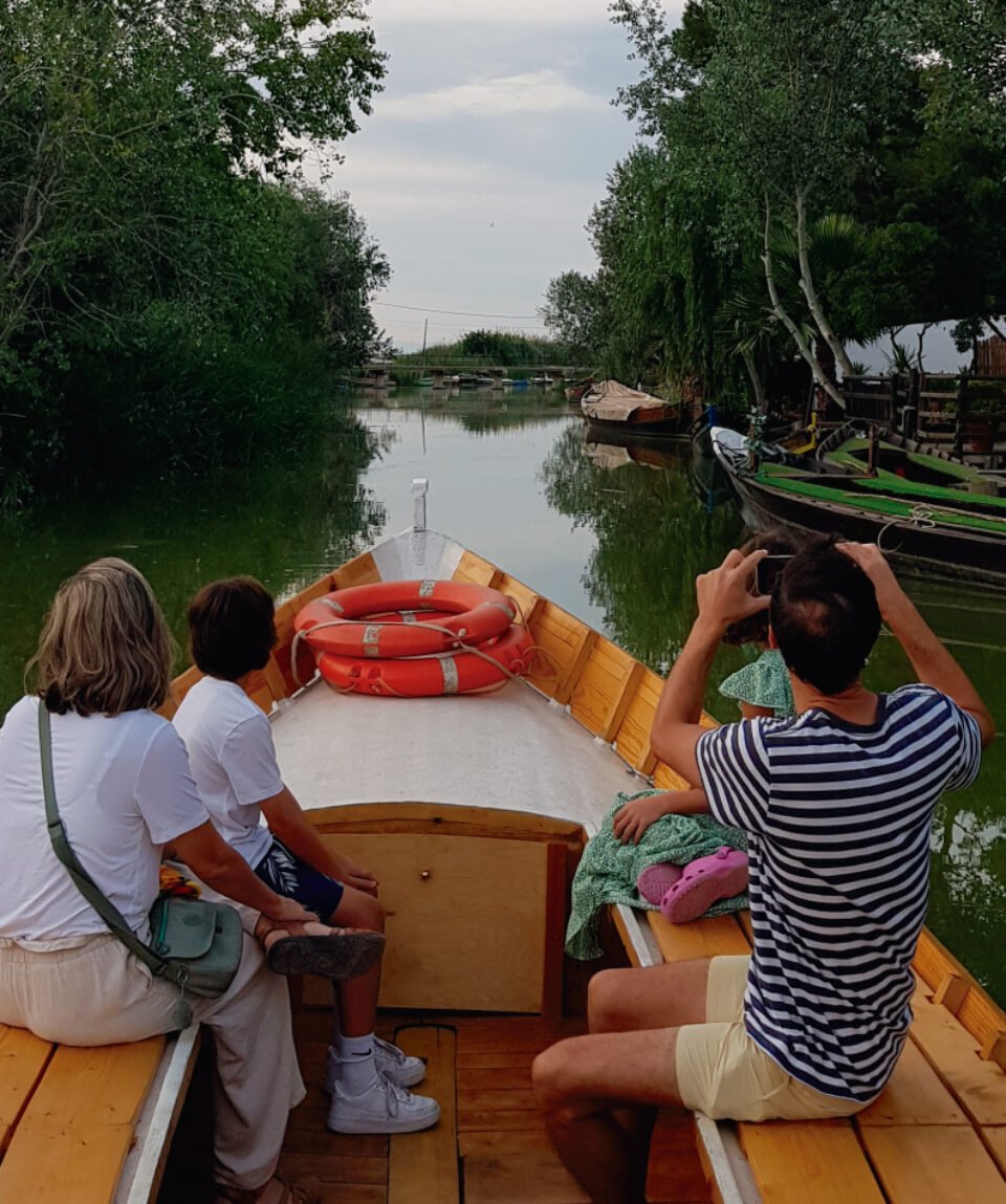 Paseo en barca por la Albufera