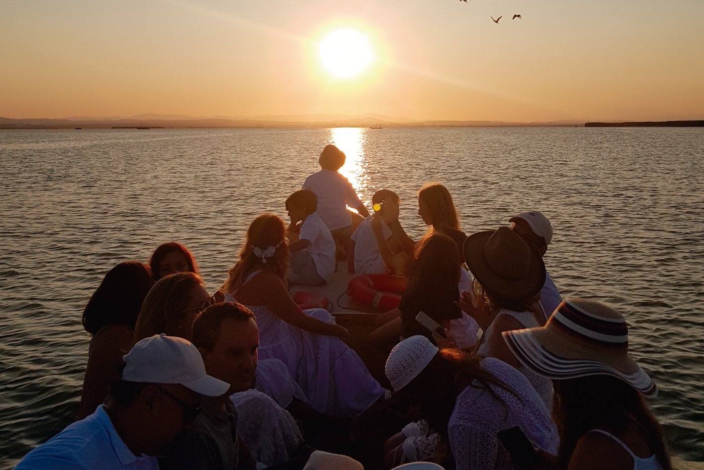 Paseo en barca por la albufera de valencia